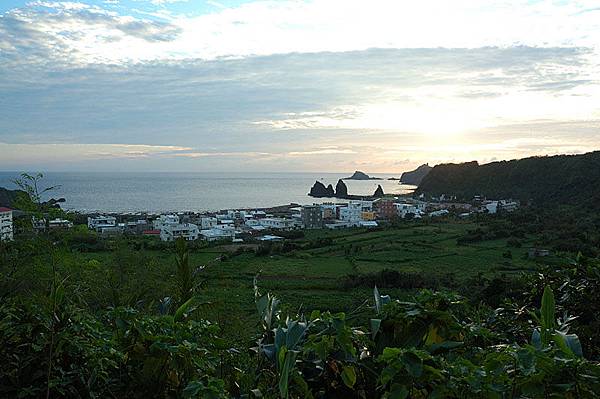 綠島海岸一景