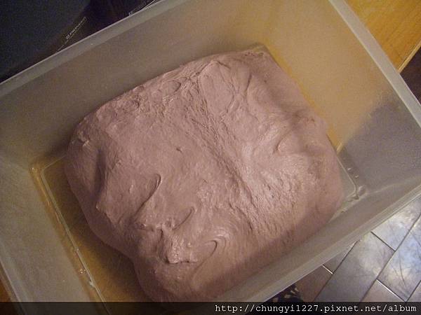 2012.3.14 歐蕾辮子吐司 紫薯乳酪丁 009