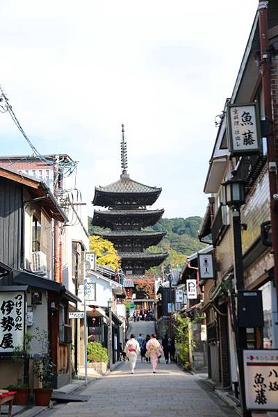 上清水寺的路