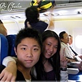 中國南方航空機上 - 靖弟 &amp; 靖