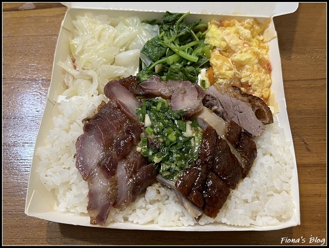 新北土城 ღ 廣興燒腊｜燒鴨飯、叉燒．燒鴨飯 烤鴨外皮酥脆鴨