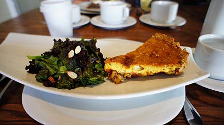 Hotel Descanseria早餐 Tarta de verduras