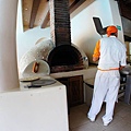 ixtapa pacifica resort-Tulipanes餐廳的buffet窯烤pizza好吃