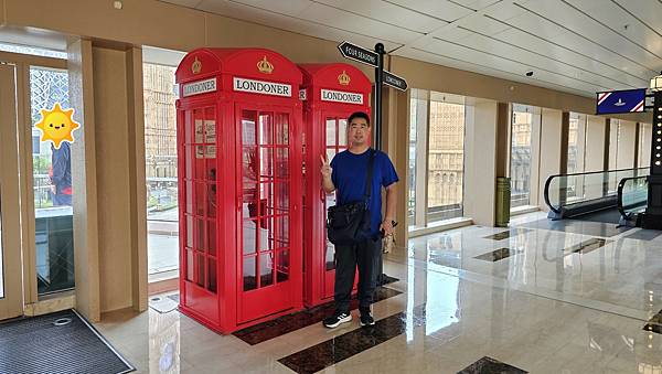 這是澳門倫敦人的英國電話亭! 這是澳門倫敦人的英國電話亭!