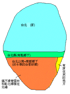 1.台北國國民的台灣地圖