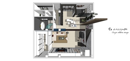 台中舊屋改造翻新 室內規劃設計3D圖.jpg