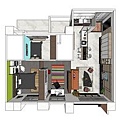 情定水蓮 英式工業風 室內規劃設計3D圖.jpg