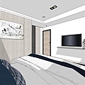 登陽建設 登陽廊香 主臥室空間電視牆設計.jpg