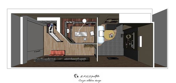 動物醫院室內設計 室內規劃設計3D圖.jpg