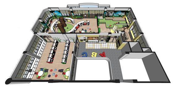 圖書館空間室內設計 室內規劃設計3D圖.jpg