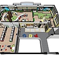 圖書館空間室內設計 室內規劃設計3D圖.jpg