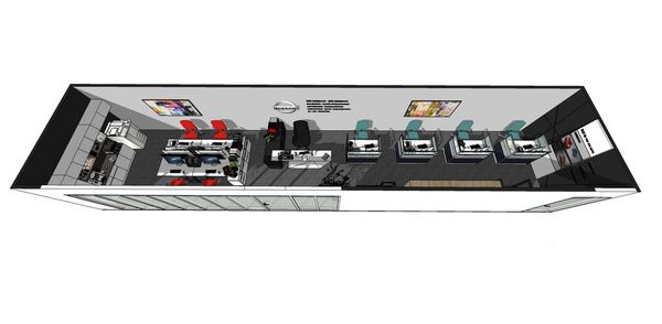 NISSAN辦公室設計 室內空間規劃設計3D圖.jpg