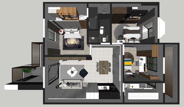 烏日老屋改造翻新 室內空間規劃設計3D圖.jpg