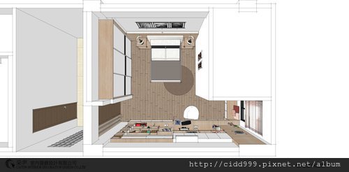 台中系統櫃 居家裝潢 衣櫃設計 臥室設計書櫃設計 (5)