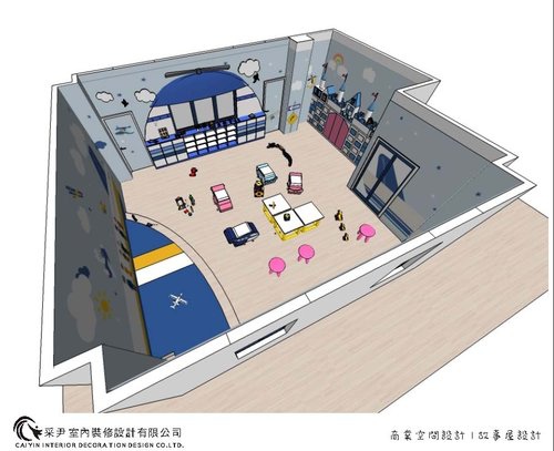 兒童房設計 育嬰中心補習班設計 室內裝潢 (4).jpg