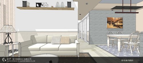 台中裝潢|居家住宅|系統櫃|系統櫃|電視牆設計