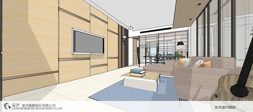 台中系統櫃 客廳設計 裝潢規劃 玻璃隔間拉門 (9).jpg