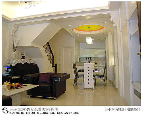 台中室內設計 客廳設計 系統櫥櫃 電視櫃裝潢 餐廳裝潢 (6)