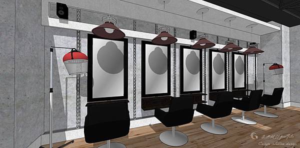 美髮店設計 店面設計 室內設計 室內裝修 空間規劃 (2).jpg
