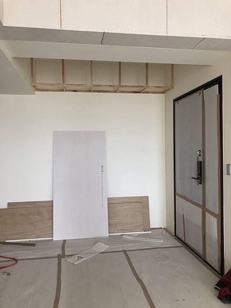 惠宇澄品住宅設計 玄關空間包樑角材結構施工紀錄.jpg 惠宇澄品住宅設計 玄關空間包樑角材結構施工紀錄.jpg