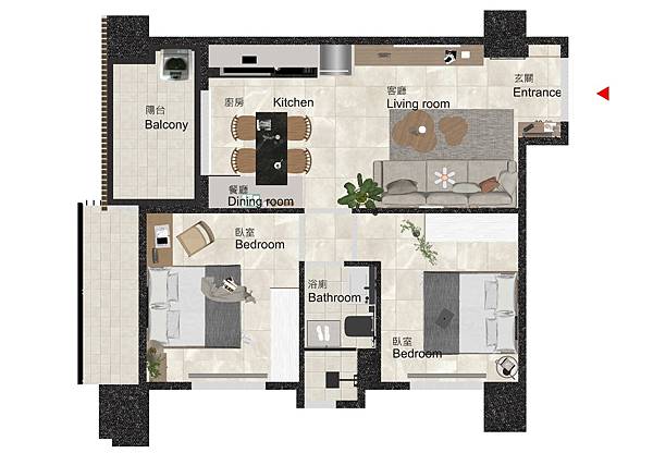 兩房兩廳輕裝修室內設計 (2).jpg 兩房兩廳輕裝修室內設計 (2).jpg