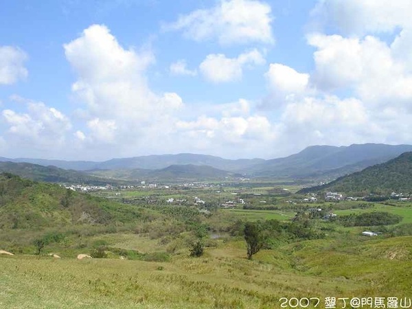 在門馬羅山上