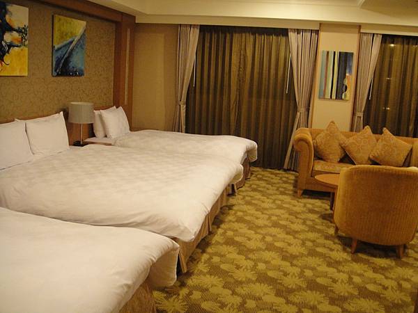 我的卷免費升等家庭房~~