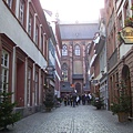 海德堡的小巷