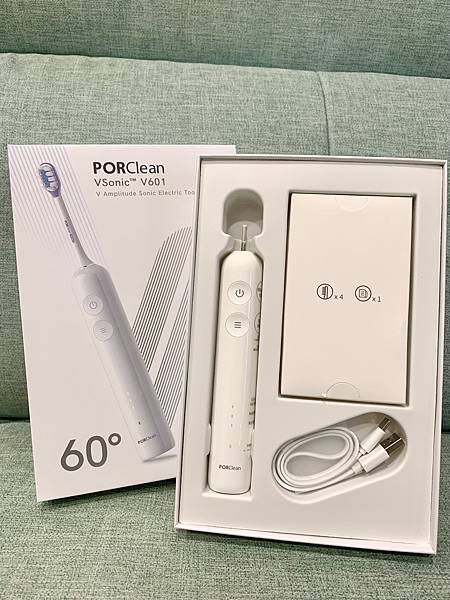 寶可齡VSonic™ V601 V幅音波電動牙刷電動 試用