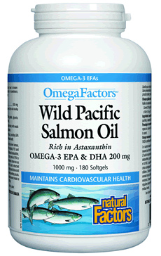 Natural Factors野生紅鮭魚油