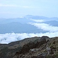 凌晨高山雲霧