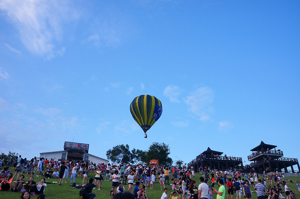 台東鹿野高台熱汽球嘉年華22獨立熱氣球飛走了.jpg
