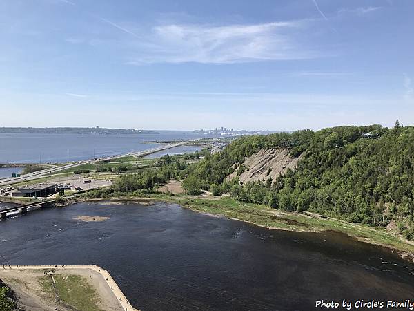 魁北克 水晶瀑布 Montmorency Falls.高 魁北克 水晶瀑布 Montmorency Falls.高