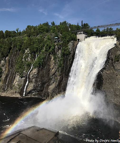 魁北克熱門景點 蒙特倫西瀑布 Montmorency F 魁北克熱門景點 蒙特倫西瀑布 Montmorency F
