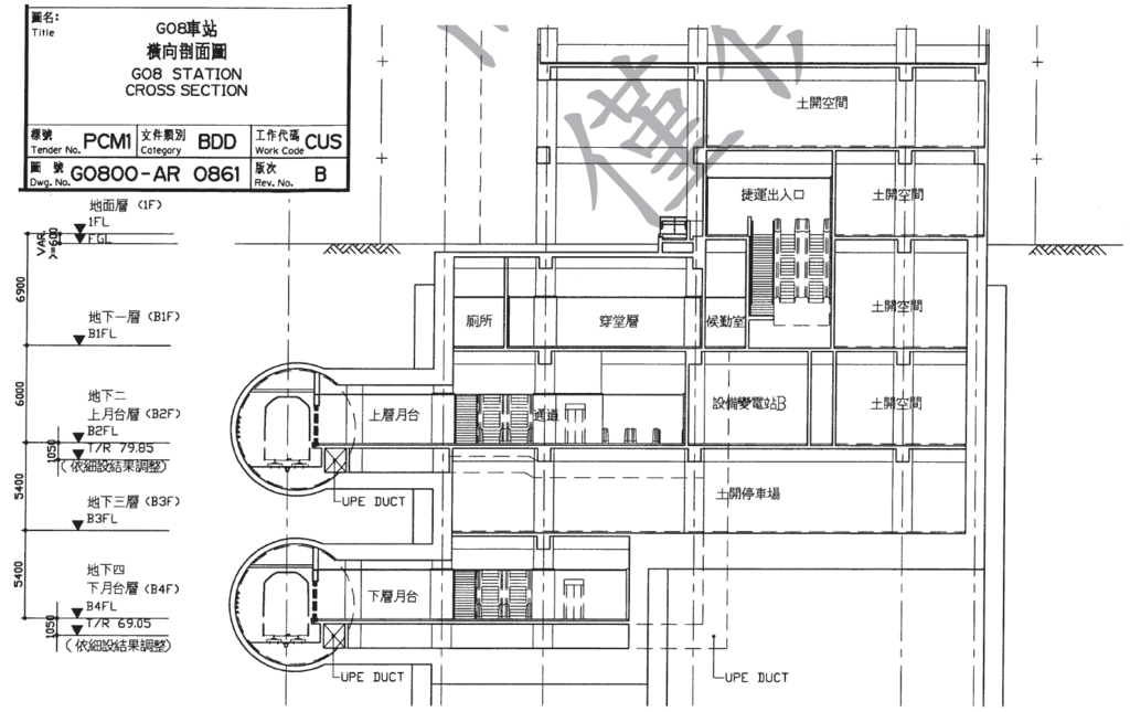 桃園G08剖面 桃園G08剖面