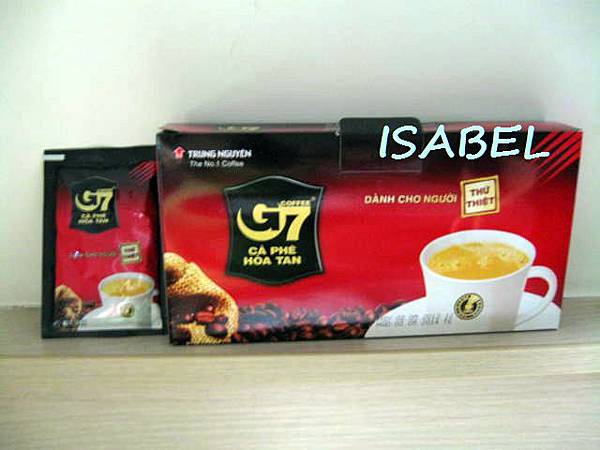 G7越南三合一咖啡