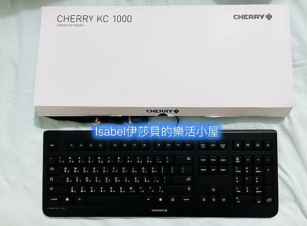 (德國)Cherry櫻桃 KC-1000有線鍵盤 無光版 (德國)Cherry櫻桃 KC-1000有線鍵盤 無光版