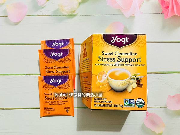【iHerb】【Yogi Tea】 壓力舒緩草本茶，香甜克裡