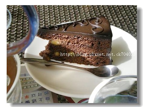 風尚人文咖啡館竹北店-巧克力蛋糕.JPG