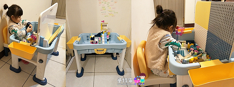 春天寶寶升級款8合1多功能積木桌