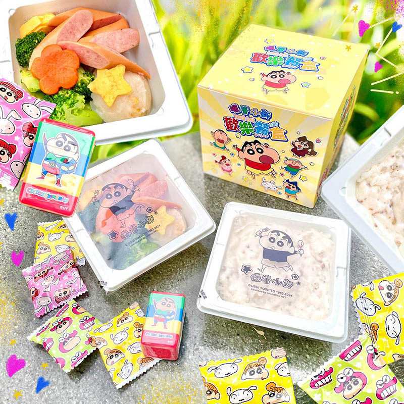 { 便利商店 } 蠟筆小新歡樂餐盒 全家便利商店超可愛寶物哦