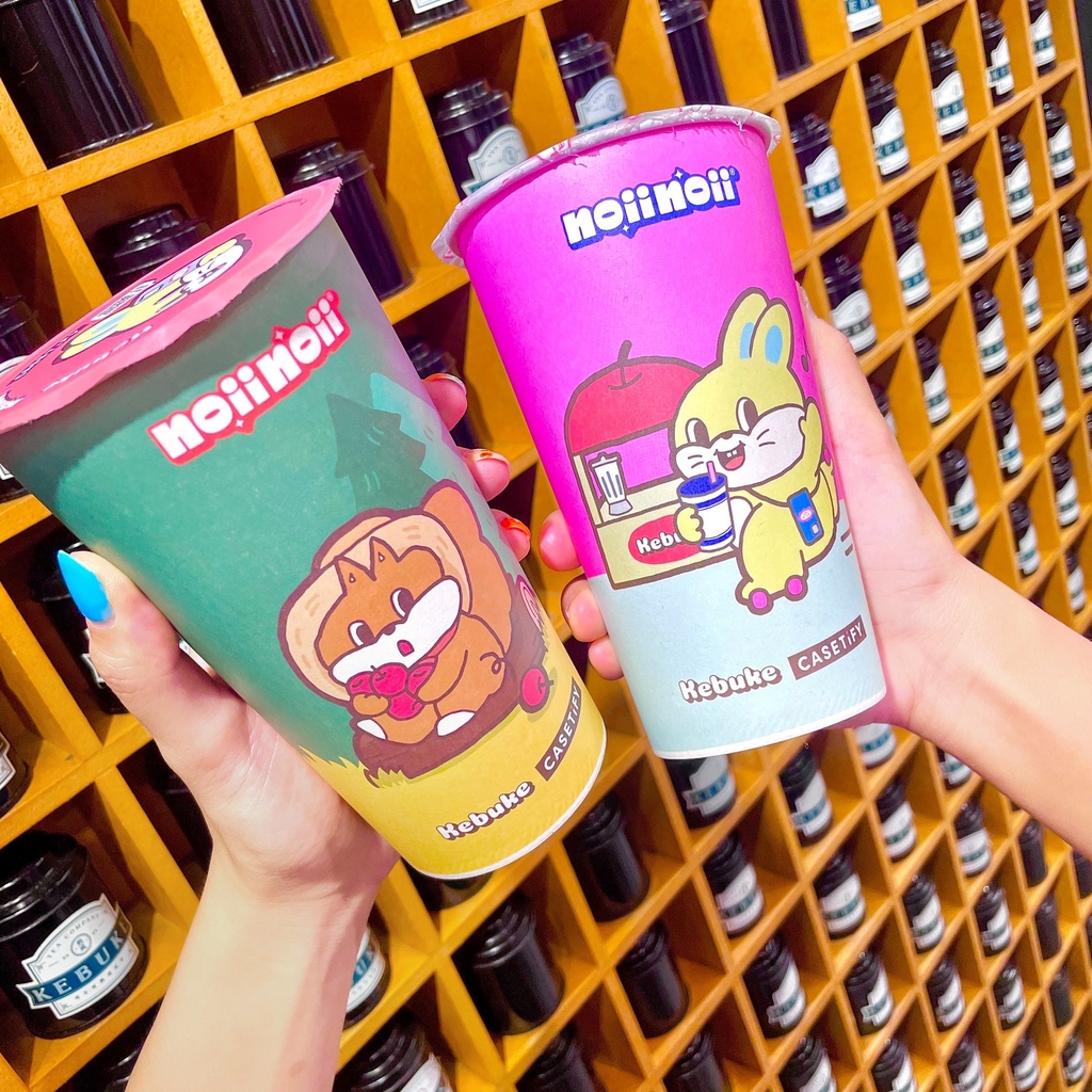 { 手搖飲料 } 可不可森有趣!!! 超可愛的聯名必買～可不