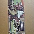 當天展覽中我最愛的畫家 Grorge Braque (此為書籤)