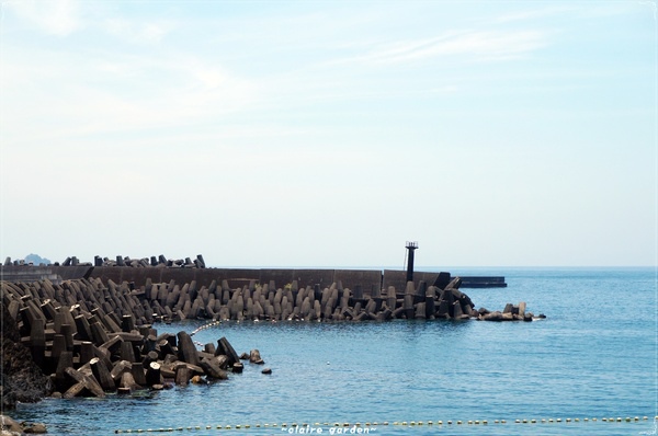 豆腐岬：宜蘭  豆腐岬~藍天海景就是美麗啊