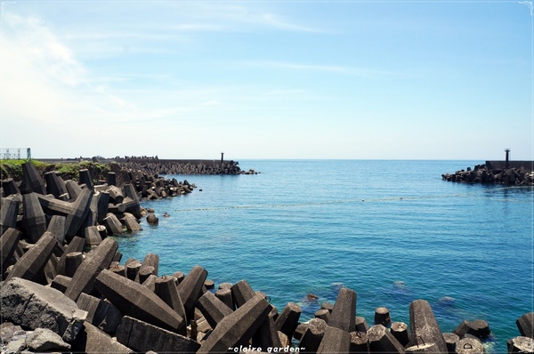豆腐岬：宜蘭  豆腐岬~藍天海景就是美麗啊