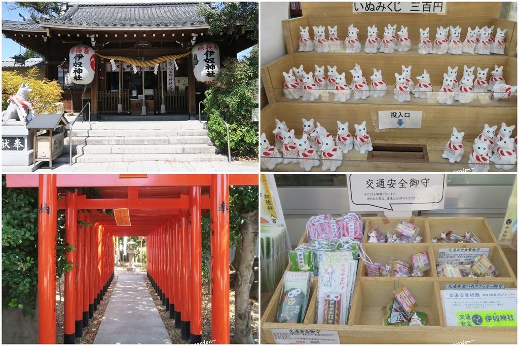 名古屋,櫻花,伊奴神社,狗狗御守,迷你鳥居,神樹,遊輪,日本景點,名古屋景點,日本自助旅行