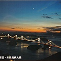 46.夜晚的來島海峽大橋(明信片)