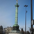 Place de la Bastille七月柱上的自由之神