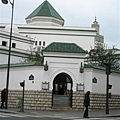 The entrance to La Mosquee de Paris