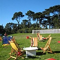 Cozy deck chairs with lots of SUNSHINE~